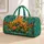 Southwest Cactus, Corn and Sun Desert Blooms for Road Trips and Weekend Getaways Quilted Weekend Bag - 1