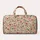 Cream Meadow Florals for Relaxed Weekend Getaways and Sunny Everyday Travel Adventures Quilted Weekend Bag - 6
