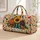 Autumn Sunflowers, Mums, Acorns And Garden Boots For Cozy Fall Porch Getaways Quilted Weekend Bag - 1