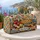 Orchard Apples, Lattice Pie and Daisies for Cozy Autumn Getaways and Bakery Lovers Quilted Weekend Bag - 5