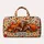 Autumn Footballs, Pumpkins and Maple Leaves for Cozy Fall Game Day Picnic Celebrations Quilted Weekend Bag - 6