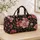 Blush Pink Cream-Centered Blossoms for Sunlit Garden Days and Spring Travel Escapes Quilted Weekend Bag - 4