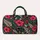 Fuchsia Flowers and Ivory Ferns for Colorful Coastal Getaways and Garden Retreats Quilted Weekend Bag - 6