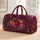 Vibrant Rose And Marigold Garden Blooms For Colorful Weekend Escapes And Getaways Quilted Weekend Bag - 1