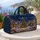 Moonlit Snow Village and Glowing Cottages for Cozy Winter Holiday Getaways Quilted Weekend Bag - 5