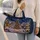 Moonlit Snow Village and Glowing Cottages for Cozy Winter Holiday Getaways Quilted Weekend Bag - 2
