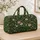 Alpine Meadow Wildflowers for Scenic Weekend Getaways and Nature-Loving Travelers Quilted Weekend Bag - 4