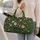 Alpine Meadow Wildflowers for Scenic Weekend Getaways and Nature-Loving Travelers Quilted Weekend Bag - 2