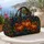 Jewel Tone Pumpkins And Maple Leaves For Cozy Autumn Getaways Quilted Weekend Bag - 5
