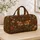 Autumn Dragonflies And Wildflowers For Cozy Fall Getaways And Nature-Inspired Travel Quilted Weekend Bag - 4