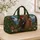 Pileated Woodpecker Redwood Forest Scene for Nature Lovers and Woodland Travelers Quilted Weekend Bag - 4