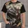Deer Mountain Forest Scene for Hunting Trips and Everyday Outdoor Adventures All-over Print Unisex T-shirt - 4