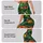 Tropical Pineapple, Hibiscus and Palm Leaves for Sunny Resort Getaways and Vacations Leggings - 8