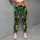 Tropical Pineapple, Hibiscus and Palm Leaves for Sunny Resort Getaways and Vacations Leggings - 6