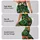 Tropical Pineapple, Hibiscus and Palm Leaves for Sunny Resort Getaways and Vacations Leggings - 2