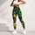 Tropical Pineapple, Hibiscus and Palm Leaves for Sunny Resort Getaways and Vacations Leggings - 4
