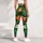 Tropical Pineapple, Hibiscus and Palm Leaves for Sunny Resort Getaways and Vacations Leggings - 5