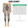 Watercolor Teal And Rust Wildflowers For Relaxed Coastal Weekends And Garden Strolls Leggings - 1