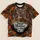 Whitetail Deer Hunting Scene for Woodland Outdoor Adventures and Weekend Hunting Trips All-over Print Unisex T-shirt - 1