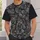 Blue Gray Woodland Camouflage for Hiking, Hunting and Outdoor Adventures for Men All-over Print Unisex T-shirt - 5