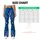 Blue Seahorses And Starfish For Coastal Getaways And Ocean Lovers Leggings - 7