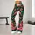 Tropical Flamingos and Palm Leaves for Beach Days, Island Travel, and Summer Getaways Leggings - 11