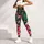 Tropical Flamingos and Palm Leaves for Beach Days, Island Travel, and Summer Getaways Leggings - 4