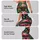 Tropical Flamingos and Palm Leaves for Beach Days, Island Travel, and Summer Getaways Leggings - 8