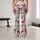 Sugar Skulls Butterflies and Bright Florals for Halloween Festivities and Fall Style Leggings - 10