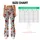 Sugar Skulls Butterflies and Bright Florals for Halloween Festivities and Fall Style Leggings - 7