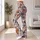 Sugar Skulls Butterflies and Bright Florals for Halloween Festivities and Fall Style Leggings - 12