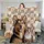 Personalized Pet Photo Blanket – Custom Checkered Paw Print Dog Cat Throw with Names, Christmas Gift for Pet Lover - 5