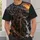 Autumn Deer Waterfall Wilderness for Hiking Camping and Scenic Outdoor Adventures All-over Print Unisex T-shirt - 5
