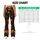 Pumpkin Skull Roses And Bats For Halloween Parties And Spooky Autumn Style Leggings - 7