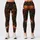 Pumpkin Skull Roses And Bats For Halloween Parties And Spooky Autumn Style Leggings - 3