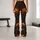 Pumpkin Skull Roses And Bats For Halloween Parties And Spooky Autumn Style Leggings - 10