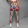 Red White And Blue Wildflowers For Summer Fourth Of July Celebrations For Women Leggings - 5