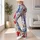 Red White And Blue Wildflowers For Summer Fourth Of July Celebrations For Women Leggings - 12