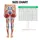 Red White And Blue Wildflowers For Summer Fourth Of July Celebrations For Women Leggings - 1