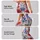 Red White And Blue Wildflowers For Summer Fourth Of July Celebrations For Women Leggings - 2