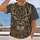 Majestic Whitetail Deer in Woodland Camouflage for Hunting Trips and Outdoor Adventure All-over Print Unisex T-shirt - 2