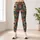 Sugar Skull Folk Art for Halloween Parties and Bohemian Autumn Style Leggings - 4