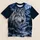 Blue Moon Wolf Mountain Waterfall Wilderness for Hiking and Outdoor Adventures All-over Print Unisex T-shirt - 1