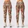 Red-Nosed Reindeer Faces for Cozy Christmas Celebrations and Holiday Cheer Leggings - 3