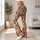 Red-Nosed Reindeer Faces for Cozy Christmas Celebrations and Holiday Cheer Leggings - 12