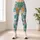 Easter Carrots and Spring Flowers for Cheerful Holiday Gatherings and Seasonal Celebrations Leggings - 4