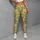 Yellow Blue Wildflowers for Sunny Commutes and Casual Everyday Outings Leggings - 6