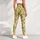 Yellow Blue Wildflowers for Sunny Commutes and Casual Everyday Outings Leggings - 5