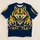 Fierce Golden Wolf Football Spirit for Autumn Game Day and Outdoor Sports Fans All-over Print Unisex T-shirt - 1