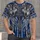 Twin Wolf Crest and Nordic Knotwork for Winter Trails and Rugged Northern Style All-over Print Unisex T-shirt - 4